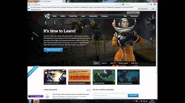 Kurs Unity3d 0# - instalacja