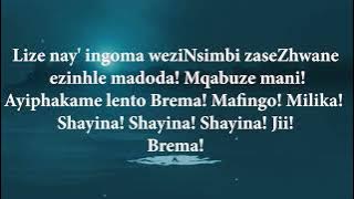 Insimbi zeZhwane - Isigombolozi lyrics