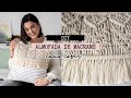 DIY | ALMOFADA DE MACRAMÉ - Como coser uma Almofada de Macramé, do corte à costura! | Joana Pimenta