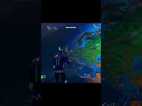 ماب الكره الارضيه في فورت نايت 