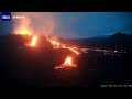 Close-up timelapse June 14th 2021, Geldingadalir Volcano, Iceland
