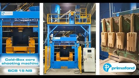 Core shooting machine Cold Box SCB 15 NS