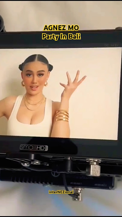 Camera roll action #AGNEZMO #PartyInBali