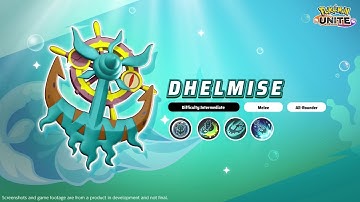 Dhelmise Moves Overview | Pokémon UNITE