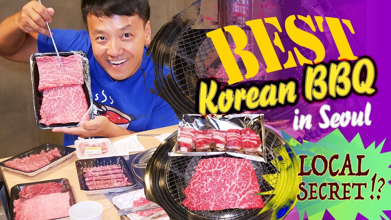THE BEST Korean BBQ in Seoul! BBQ BEEF ALLEY Meat Market | LOCAL SECRET! | Strictly Dumpling