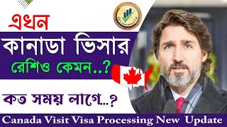 কানাডা ভিজিট ভিসার অপেক্ষার সময় || Canada Visit Visa Processing New Update || Canada Visit Visa ||