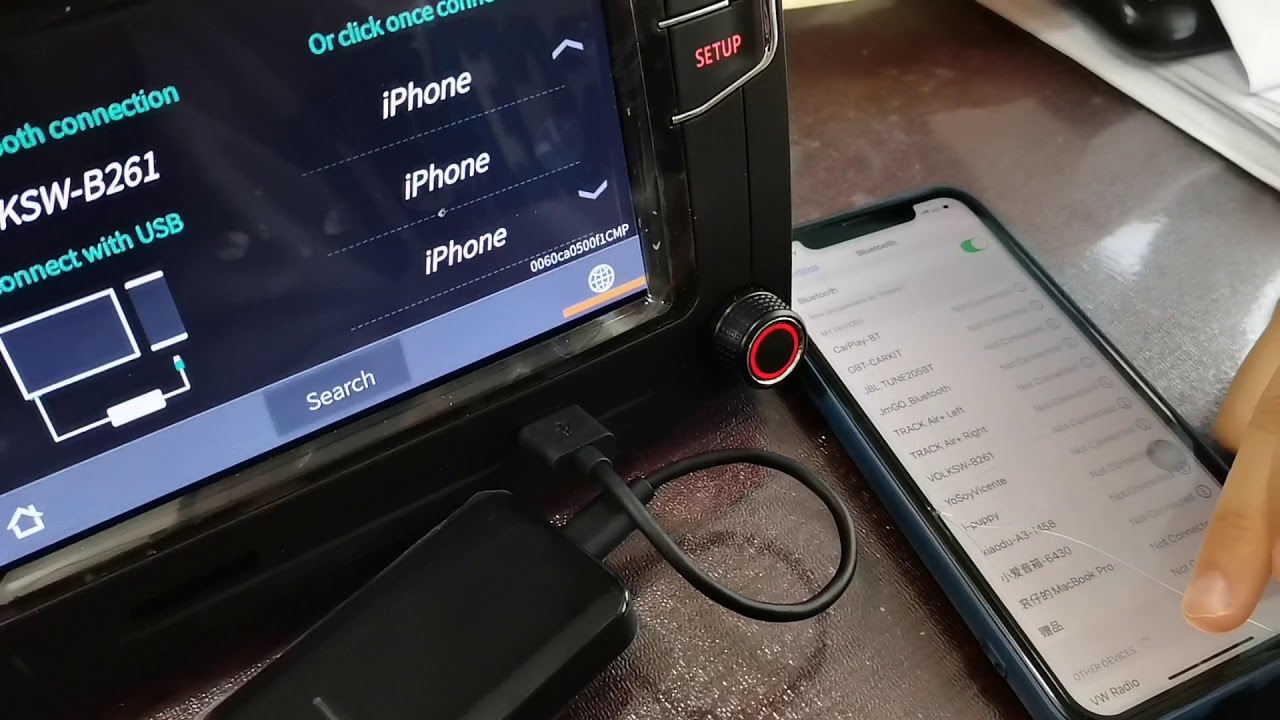 CarPlay Wireless Box Activator For VW  Convert factory wired  to wireless  RCD330 RCD360 wi Carplay