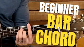 Beginners: Learn how to play your first bar chord by Matt Cipriano 95 views 3 months ago 7 minutes, 44 seconds