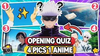 Anime Opening Quiz | 4 Pics 1 Anime