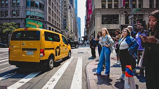 5th AVENUE NYC MIDTOWN | Walking in New York City | 8th St to 42nd St | Walking Tour City Ambience