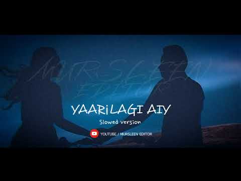 Yaari Lagi Aiy slowed version  saraiki song  mursleen editor  mursleen editor