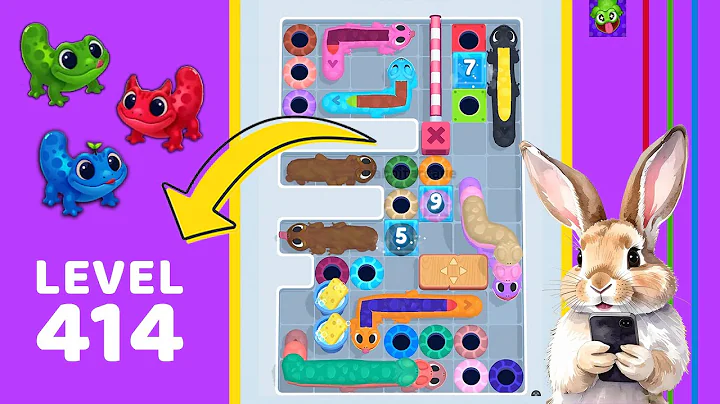 Gecko Out Level 414 Solution Walkthrough