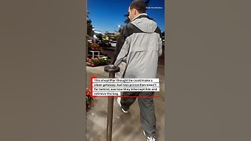 He Makes a Sneaky Exit Without Paying and LP Jumps In 😂