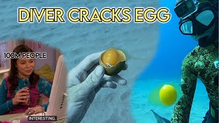 Diver Cracks Egg at 45 ft Deep [Full Video]