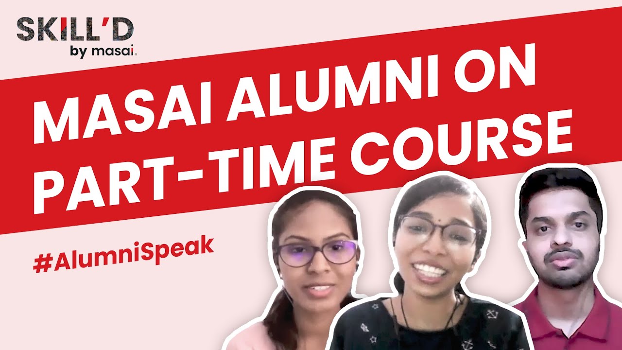 How part-time course at Masai transformed our career? - YouTube
