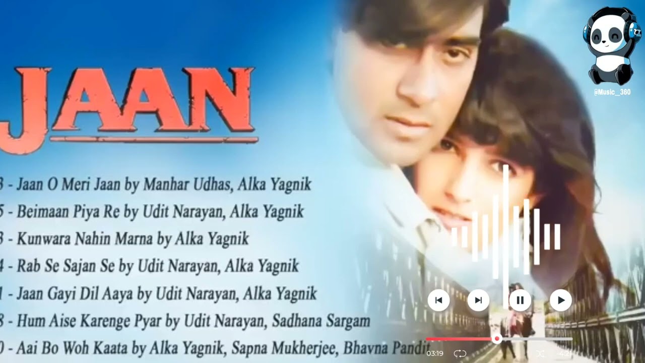 Jaan Movie Hit songs  Bollywood 90s Hit song  bollywoodsongs  bollywoodhitsongs