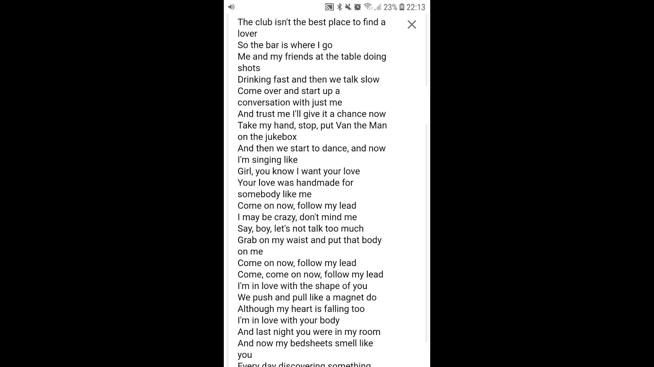 Shape Of You Traduzione Google Traduttore