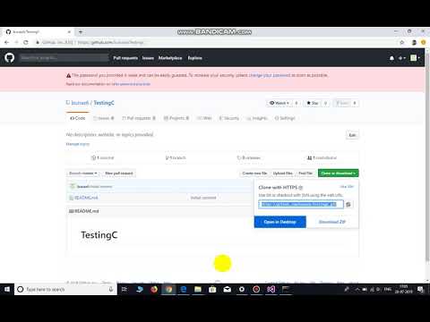 Using git with visual studio
