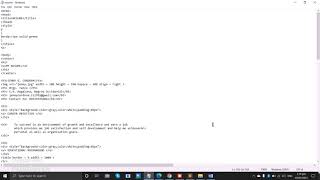 MAKING RESUME AND AUTOBIOGRAPHY USING HTML