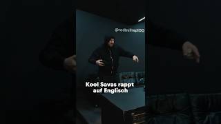 Kool Savas rappt auf Englisch und erzählt von seinen Mentoren