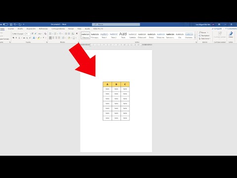Video: ¿Cómo centro el texto horizontalmente en una tabla en Word?