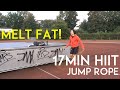 17 min JUMP ROPE HIIT - melt fat training - TEAM KI