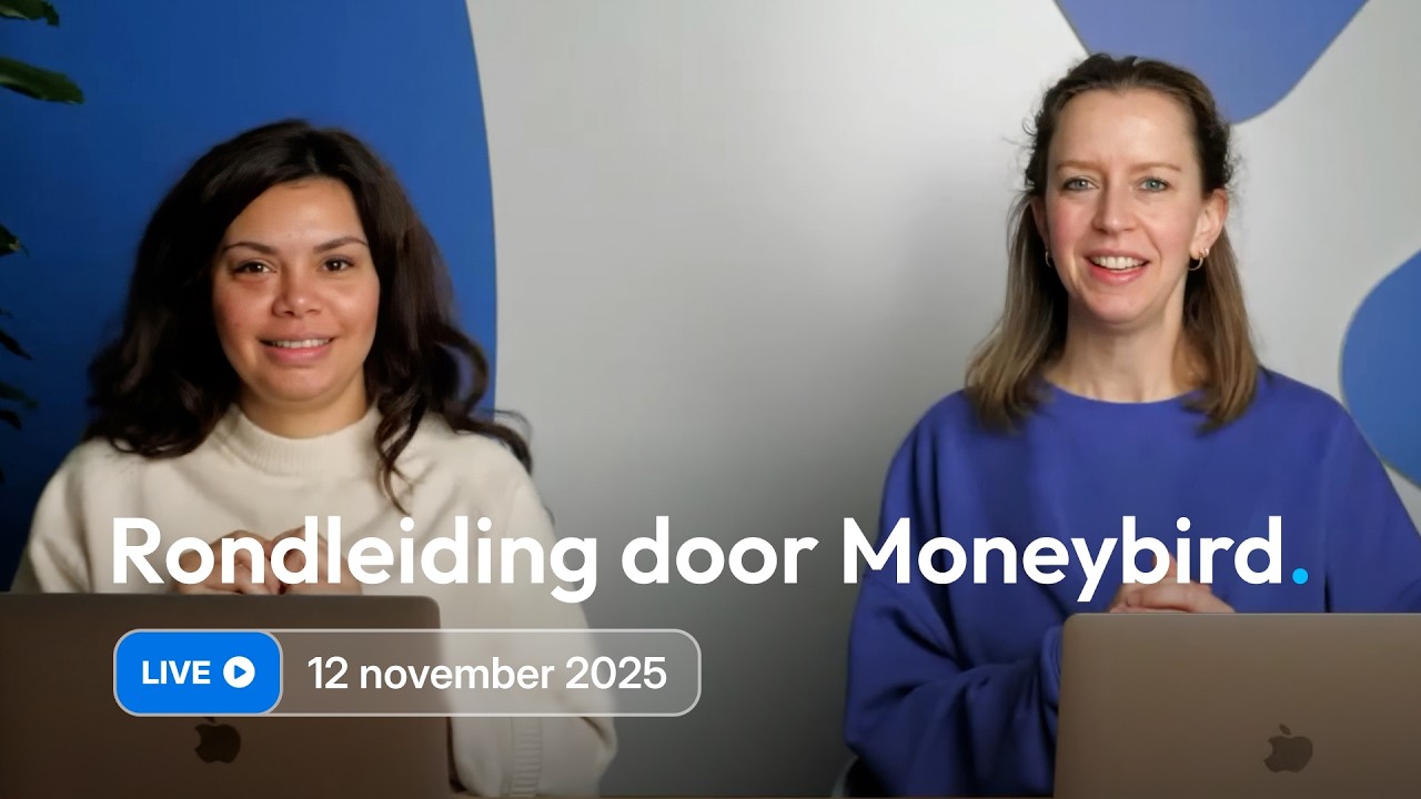 Rondleiding door Moneybird - Moneybird Live