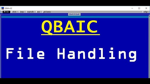 File Handling :: Creating A Data File  1. Output Mode
