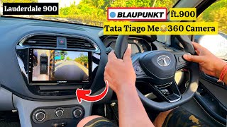 New Tata Tiago 2024 Android Stereo With 360 Cameras Installation Blaupunkt ft.Laudredale 900 Tiago