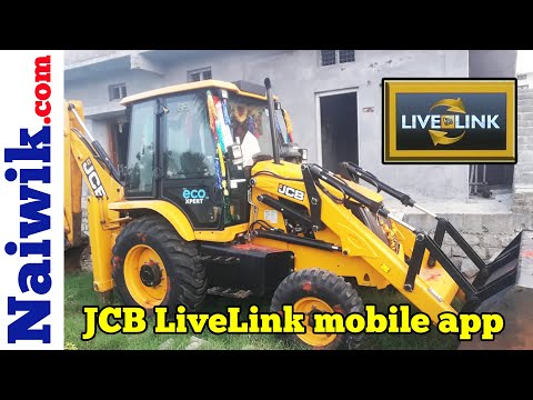 How to use JCB Livelink Mobile app || JCB Backhoe Loader Live Location tracking