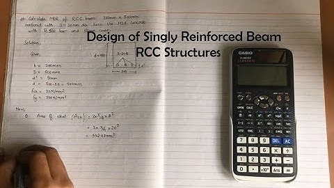 Design of Singly Reinforced Beam (Limit State Method )| Design of RCC Structures |  IOE, TU