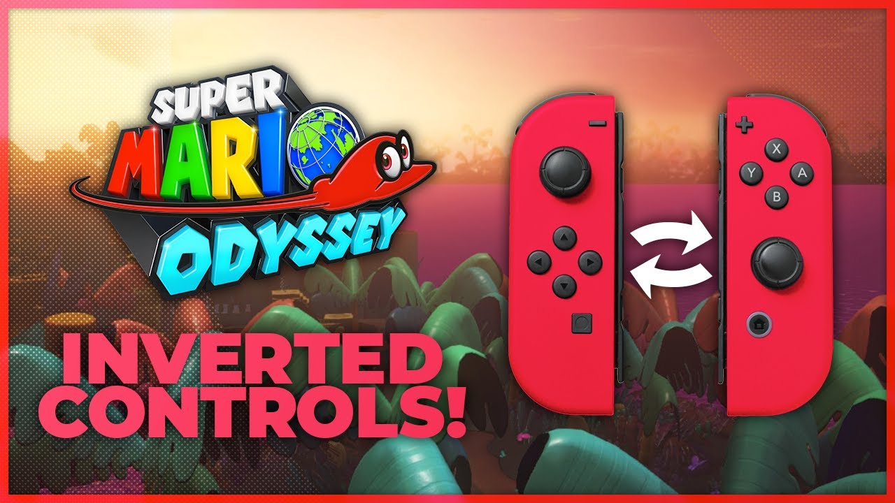 Trying to Play Super Mario Odyssey with INVERTED CONTROLS - YouTube