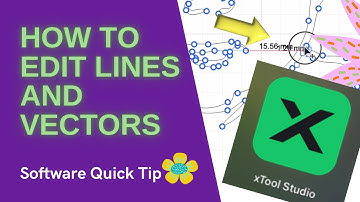 Edit Line Art in XTool Studio: Fix Faces, Smooth Vectors & Prep for Laser Engraving Pendant