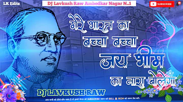 भारत का बच्चा बच्चा जय जय भीम बोलेगा//14 अप्रैल बाबा साहब अम्बेडकर जयंती धमाकेदार DJ Lavkush Raw