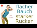 🐛18 min. flacher Bauch, starker Rücken | ohne Geräte, im Stehen