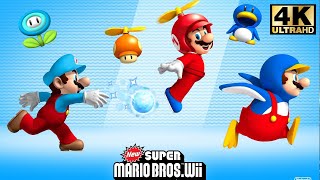 Мульт New Super Mario Wii 12 Пушистые Облака Wii прохождение часть 12