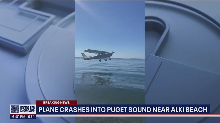 Plane crashes into Puget Sound near Alki Beach | FOX 13 Seattle