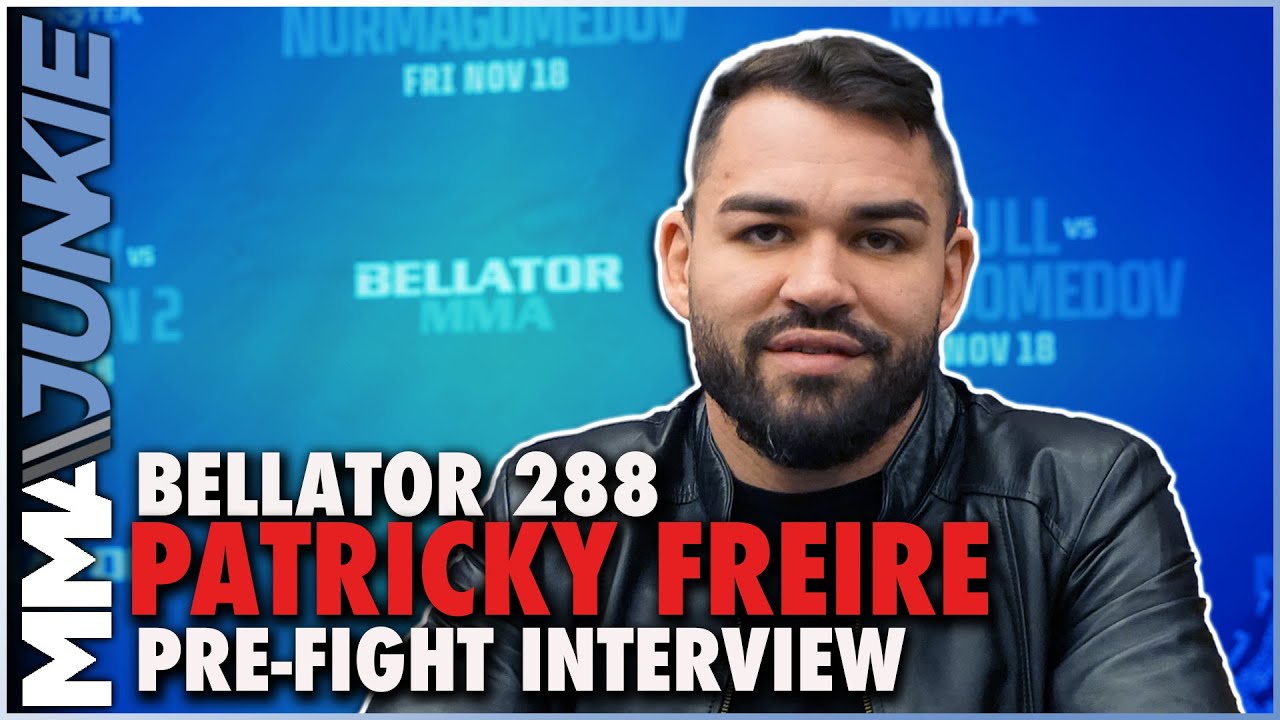 Patricky Freire Happy To Prove Oddsmakers Wrong Against Usman Nurmagomedov Bellator 288 Media Day