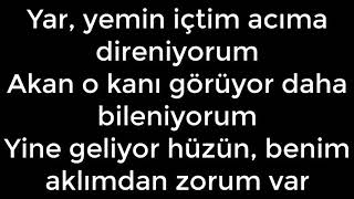 Şanışer - Benim Aklımdan Zorum Var Lyrics (sözleri) Resimi