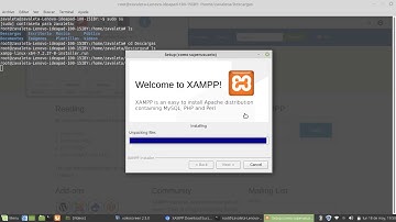 instalar xampp en Linux  Mint Mediante la terminal, explicado