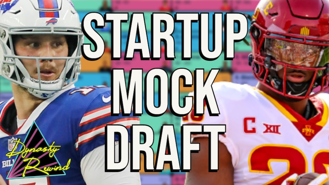 Post-NFL Free Agency Dynasty Startup Mock Draft WITH ROOKIES! 2022 Dynasty Fantasy Football