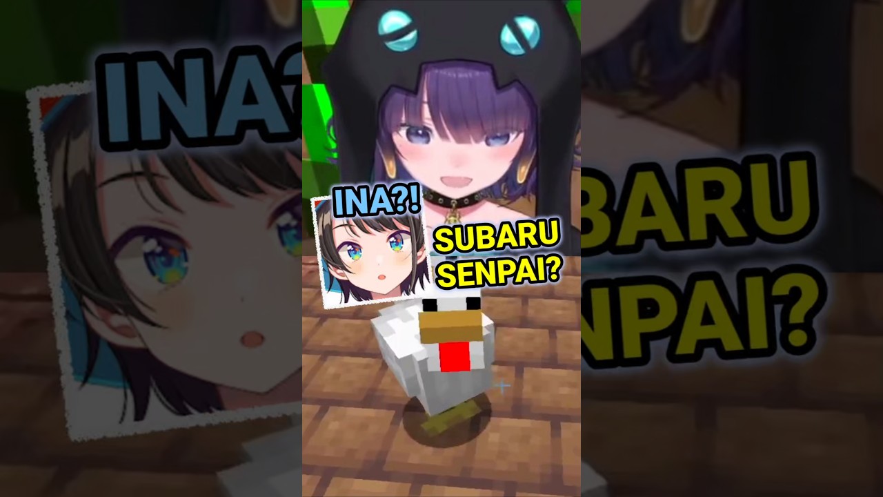 INAFF Hit Subaru HARD!! [Hololive EN | Ina Subaru Nenechi]