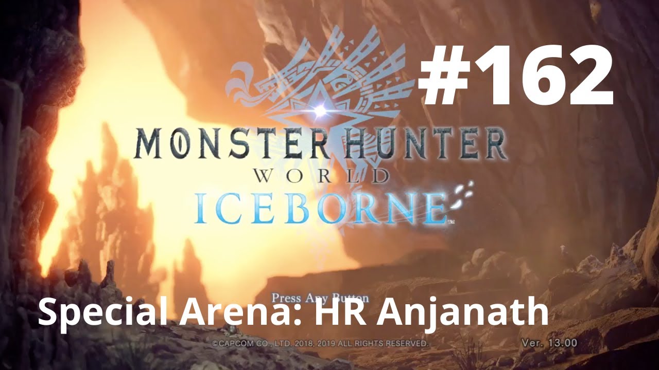 Special Arena: HR Anjanath - Monster Hunter World Iceborne No Commentary Walkthrough MHW