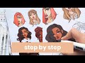 How to color different skin tones  arteza skin tone markers