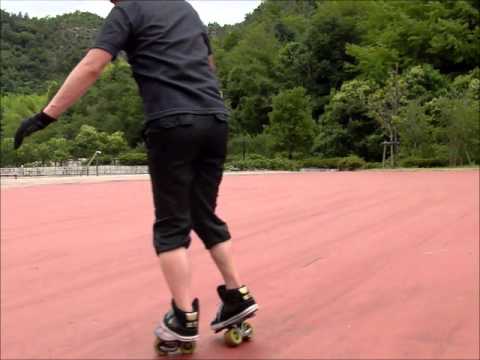 フリーラインスケート 120fps トリック集 - YouTube