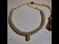 How to make thushi necklace at home