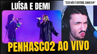 LUÍSA E DEMI LOVATO AO VIVO NO THE TOWN! ANÁLISE VOCAL