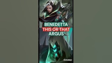 Benedetta vs Argus |  Who do you think will win?#mobilelegend #mlbb#2024#thisorthat #benedetta#argus