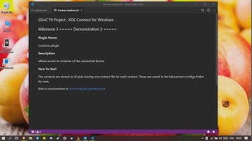 KDE Connect for Windows : Milestone 3 -- porting contacts plugin to Windows