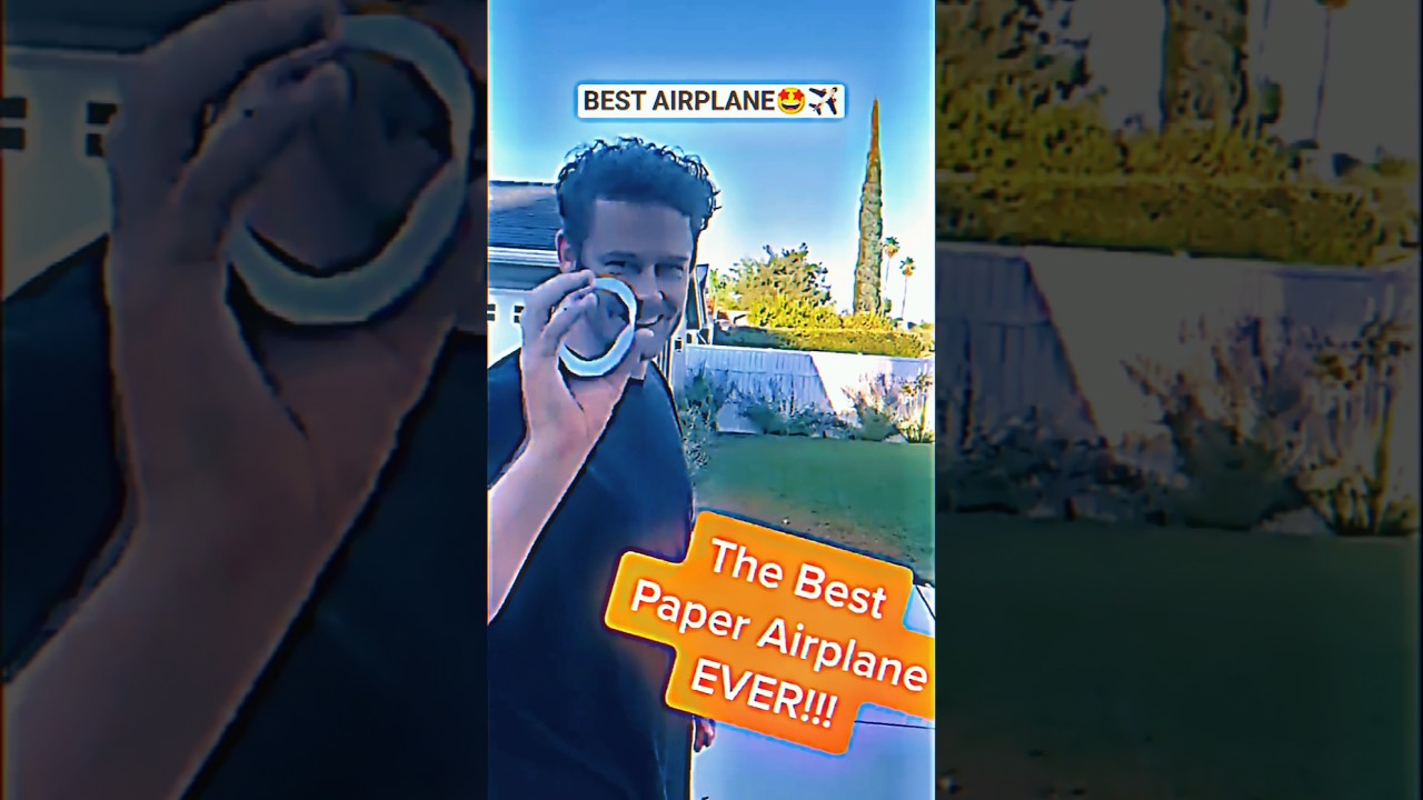The Best Paper Airplane You'll Ever Make!